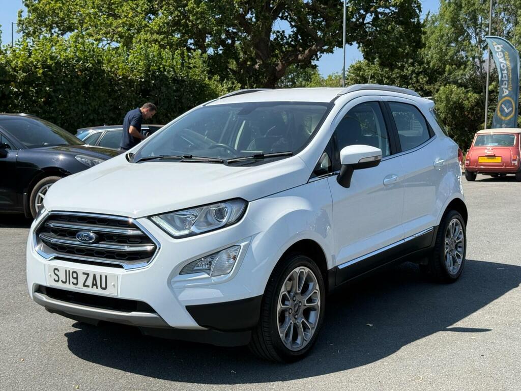 Ford Ecosport 1.0T Ecoboost Titanium Euro 6 Ss White