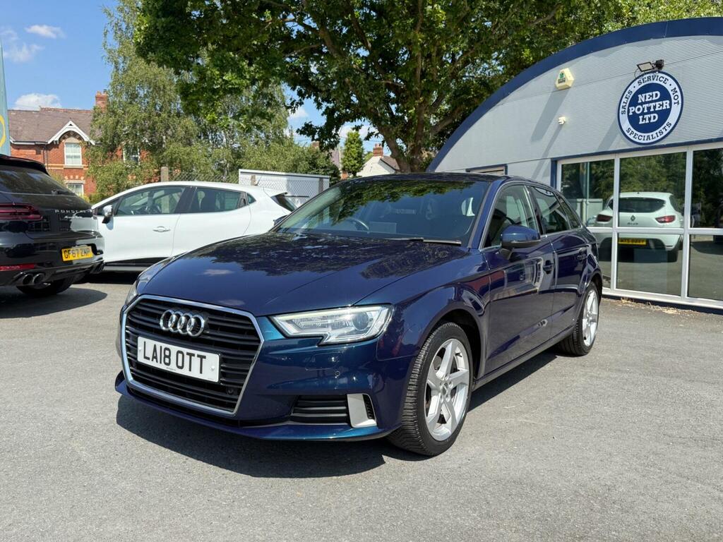 Audi A3 1.5 Tfsi Cod Sport Sportback S Tronic Euro 6 Ss LA18OTT Blue #3
