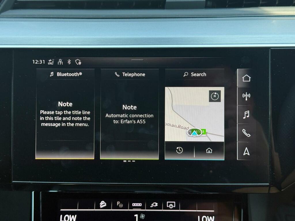 Audi E-tron 230Kw 50 Quattro Black Black #20