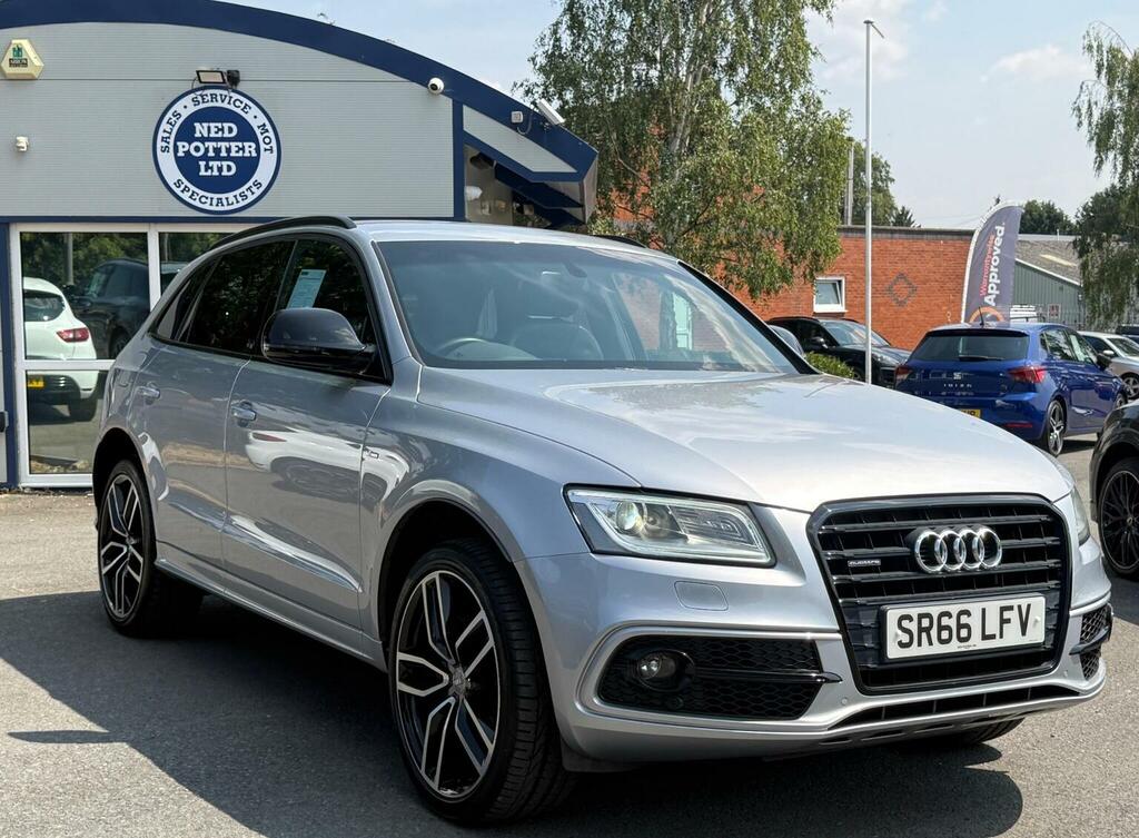 Audi Q5 2.0 Tdi S Line Plus Quattro Euro 6 Ss Silver