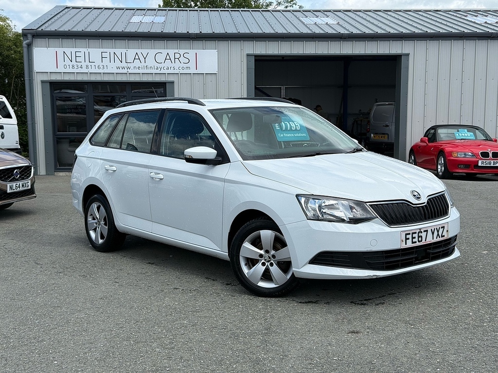 Skoda Fabia Tsi Se White