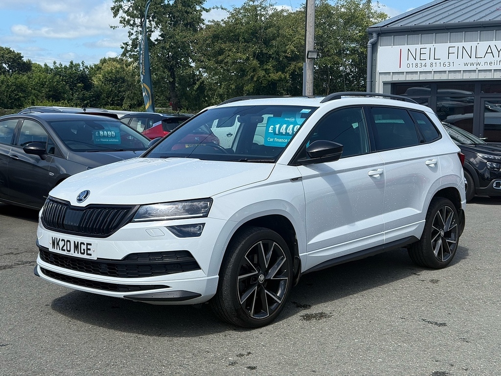 Skoda Karoq Tdi Sportline White #3