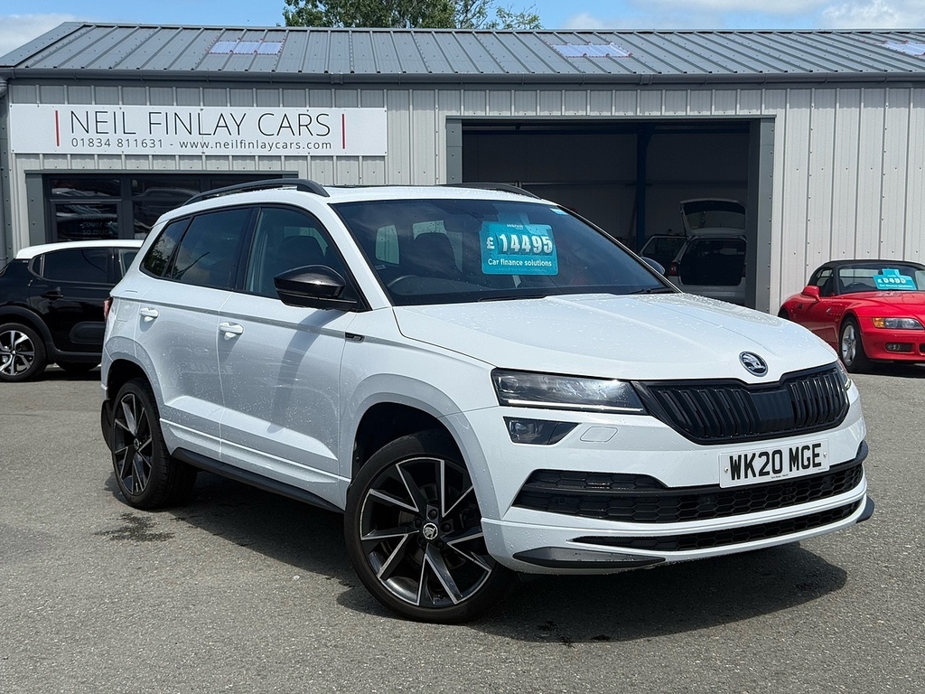 Skoda Karoq Tdi Sportline White