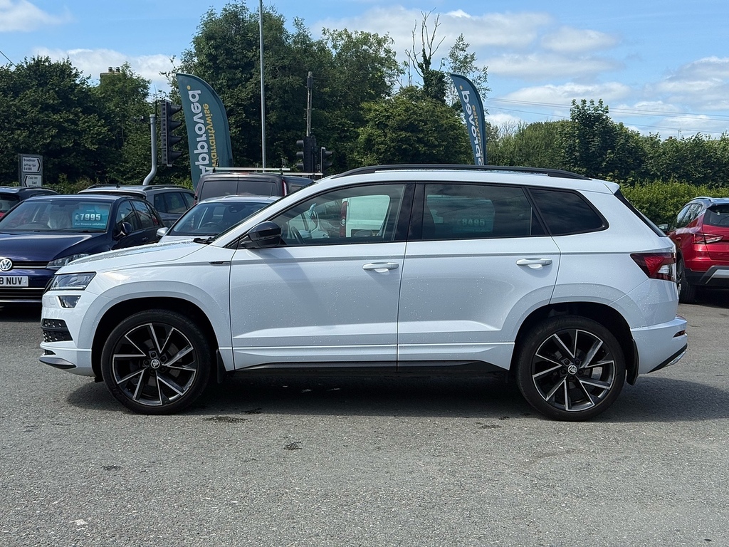Skoda Karoq Tdi Sportline White #4