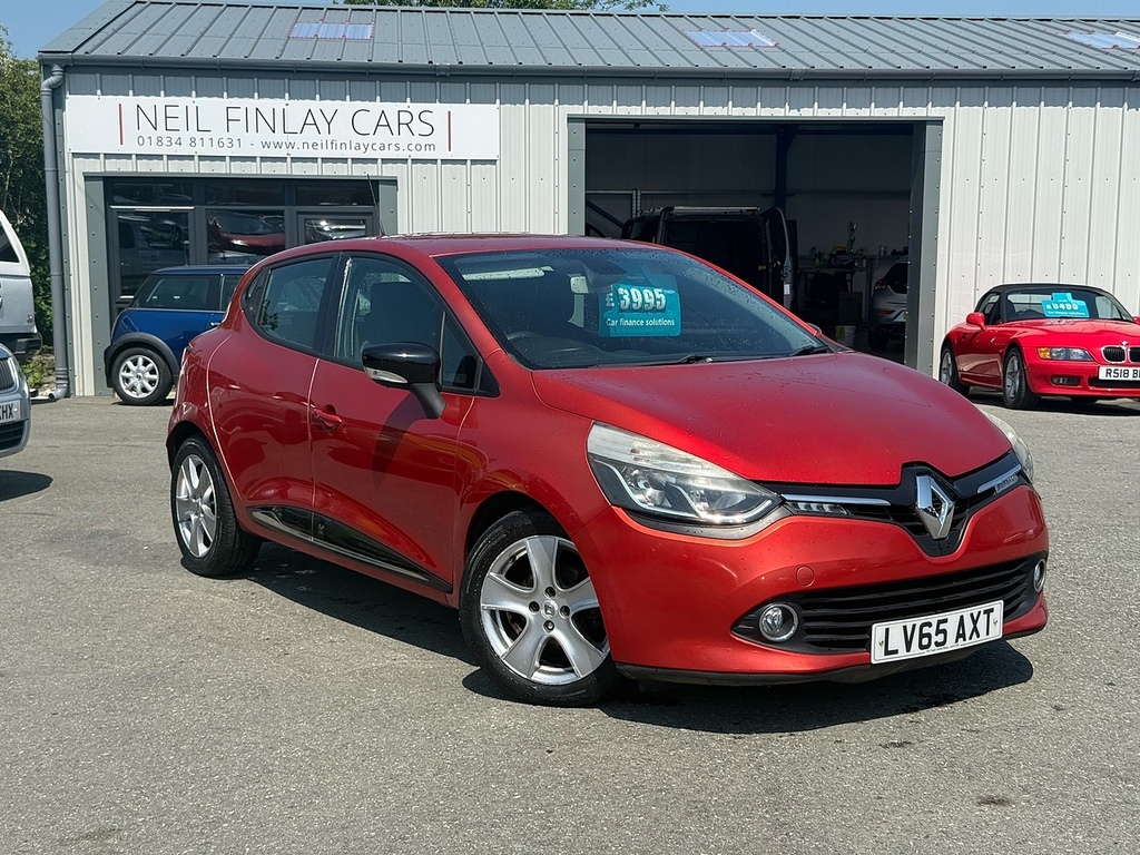 Renault Clio Dci Dynamique Nav Red