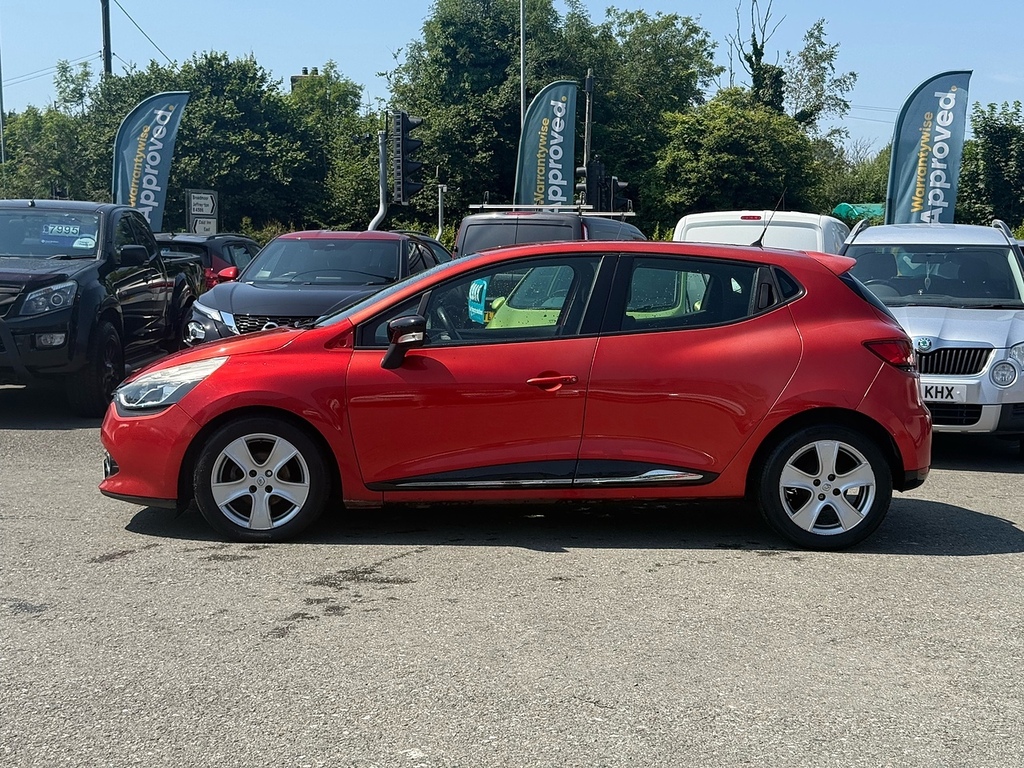 Renault Clio Dci Dynamique Nav LV65AXT Red #4