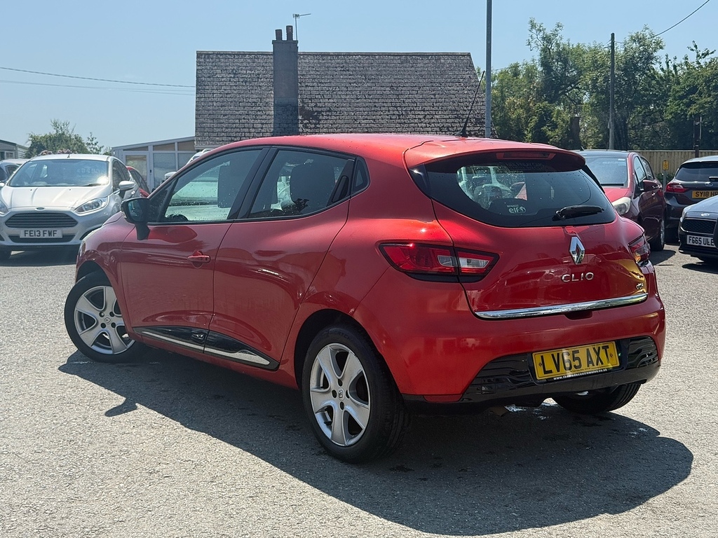 Renault Clio Dci Dynamique Nav LV65AXT Red #5