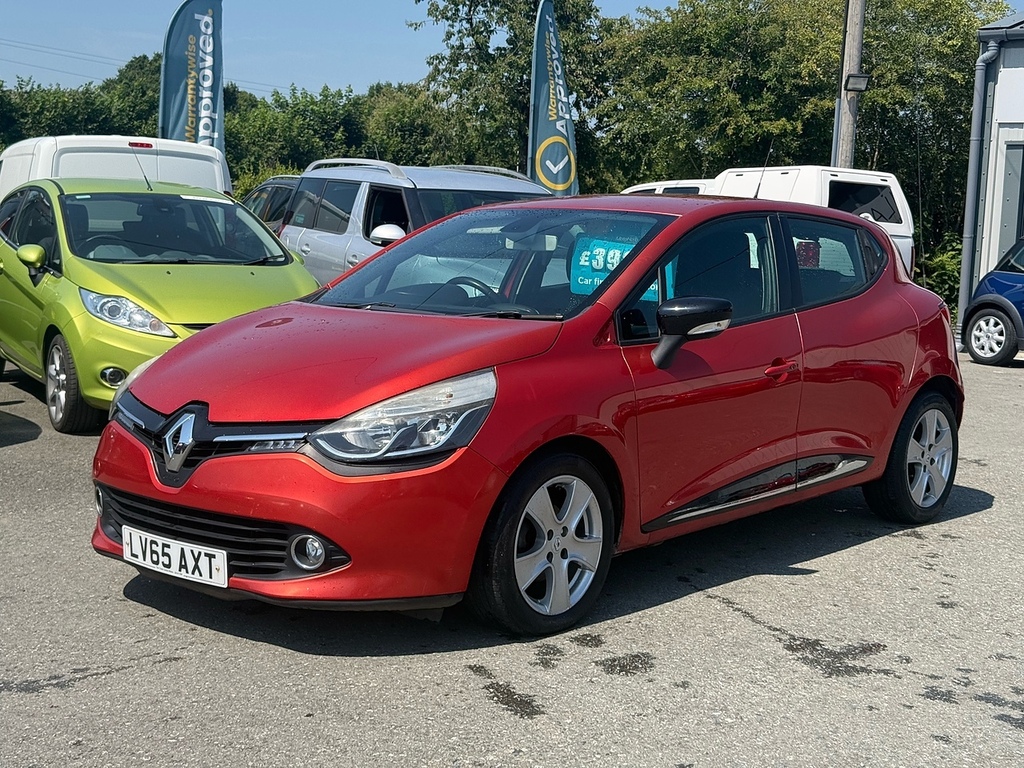 Renault Clio Dci Dynamique Nav LV65AXT Red #3