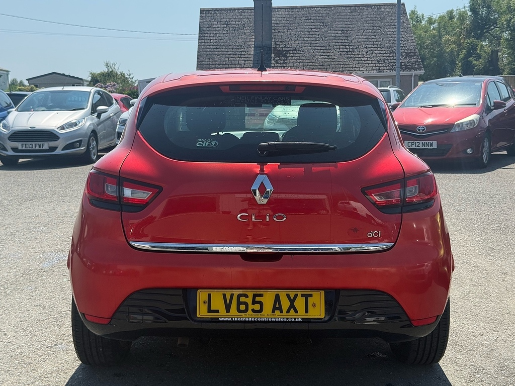 Renault Clio Dci Dynamique Nav LV65AXT Red #6