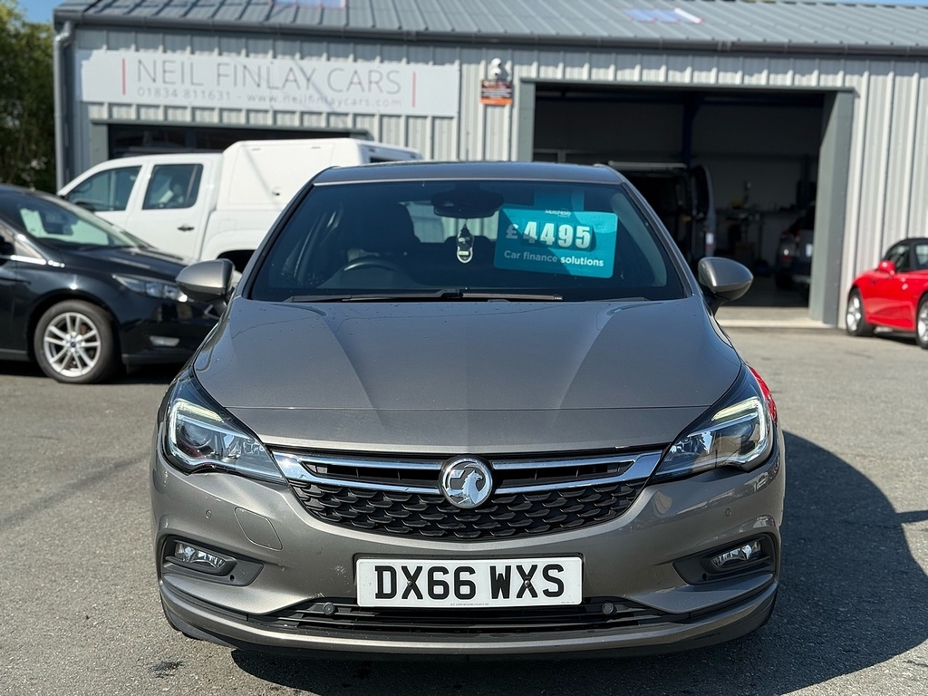 Vauxhall Astra I Turbo Ecoflex Sri DX66WXS Grey #2
