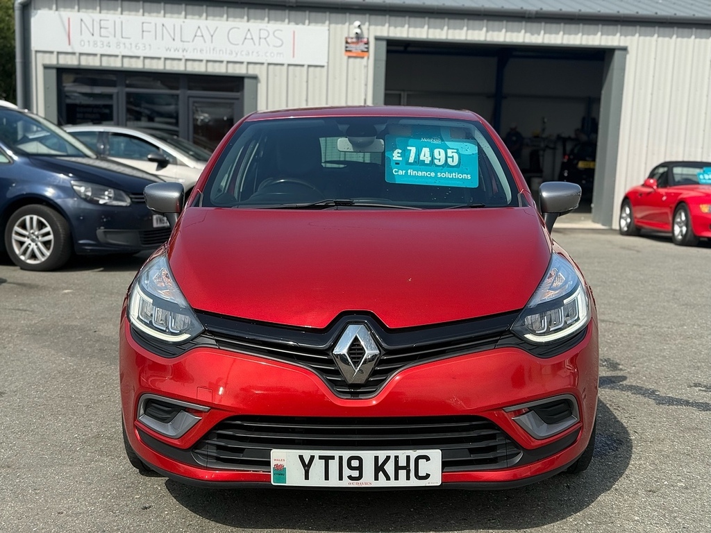 Renault Clio Dci Gt Line YT19KHC Red #2