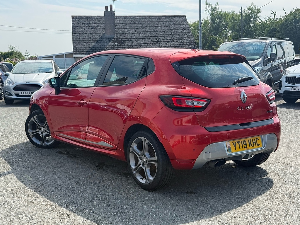 Renault Clio Dci Gt Line YT19KHC Red #5