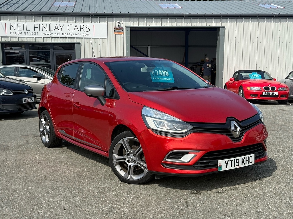 Renault Clio Dci Gt Line Red