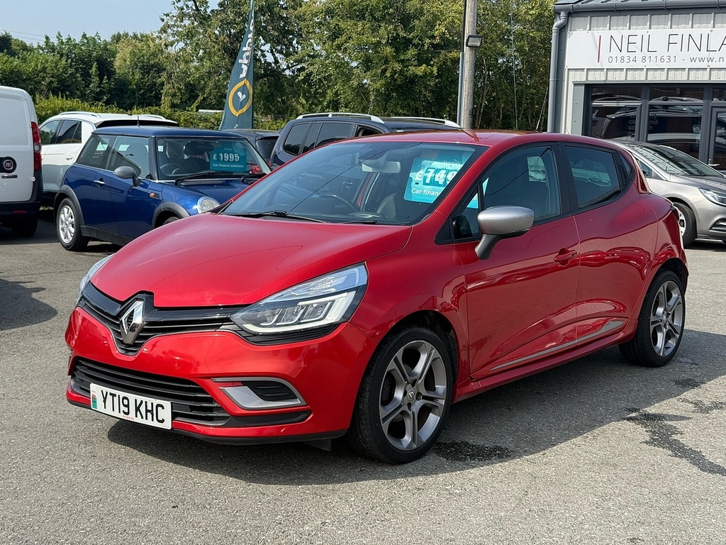 Renault Clio Dci Gt Line YT19KHC Red #3