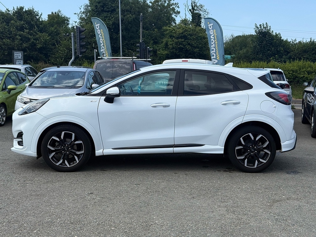 Ford Puma T Ecoboost Mhev St-line X WA72JGO White #4