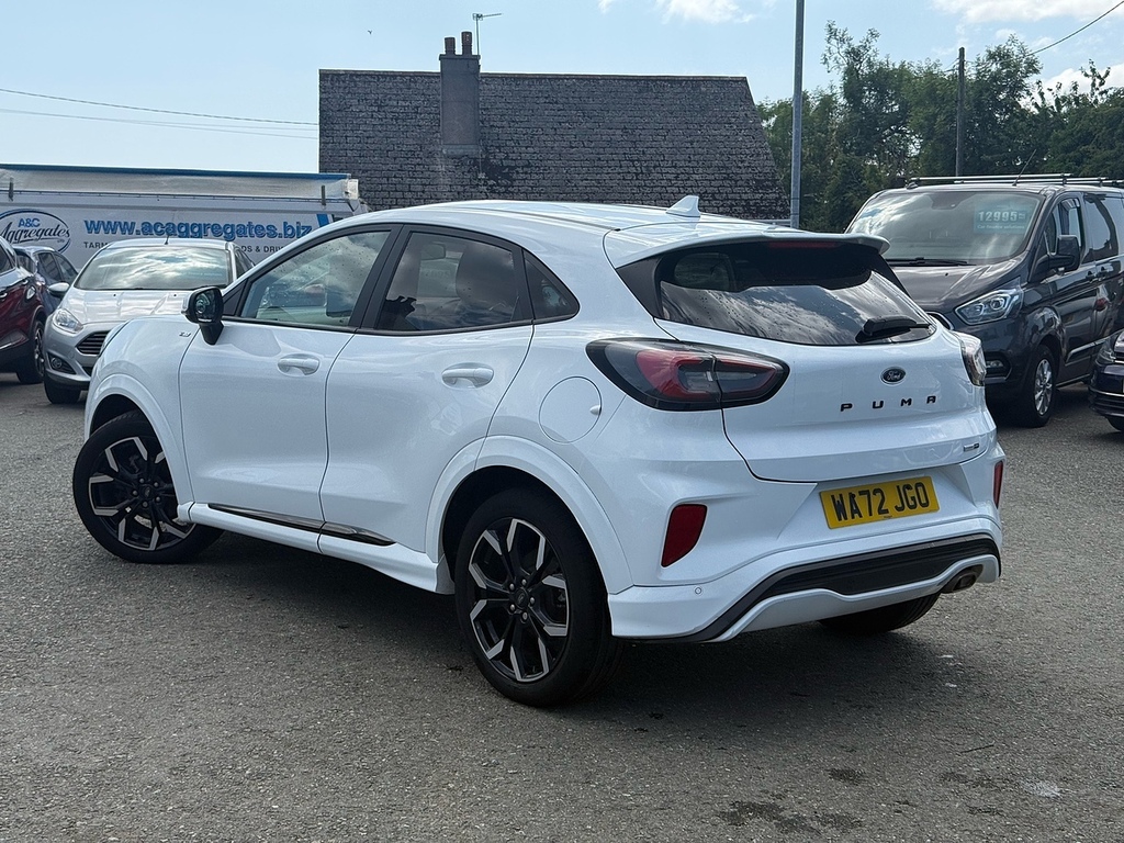 Ford Puma T Ecoboost Mhev St-line X WA72JGO White #5
