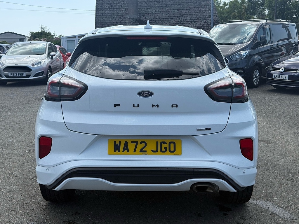 Ford Puma T Ecoboost Mhev St-line X WA72JGO White #6