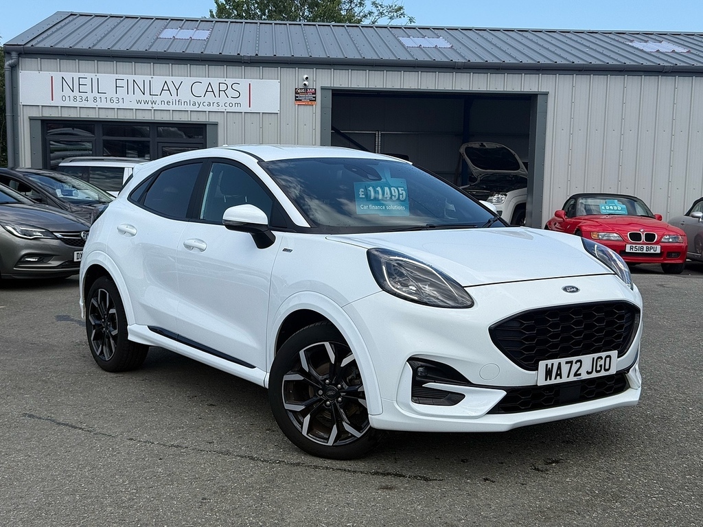 Ford Puma T Ecoboost Mhev St-line X White