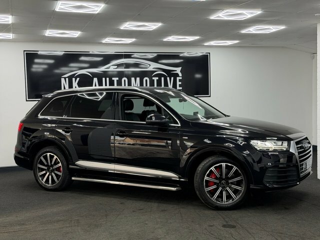 Audi Q7 2017 3.0 Tdi V6 S Line Suv Tiptronic Qu LD67WCL Black #2