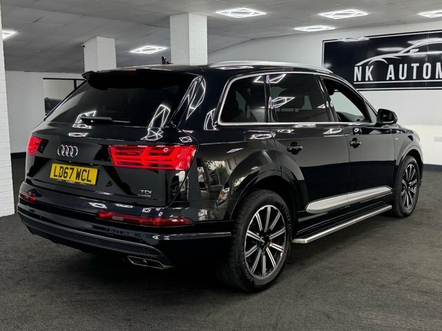 Audi Q7 2017 3.0 Tdi V6 S Line Suv Tiptronic Qu LD67WCL Black #4