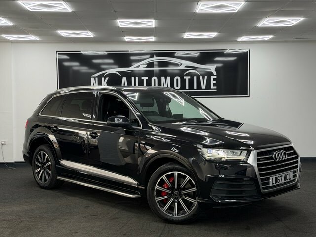 Audi Q7 2017 3.0 Tdi V6 S Line Suv Tiptronic Qu Black