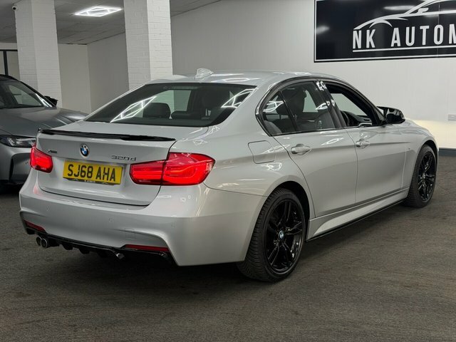 BMW 3 Series 2018 2.0 320D M Sport Saloon Xdriv SJ68AHA Silver #4