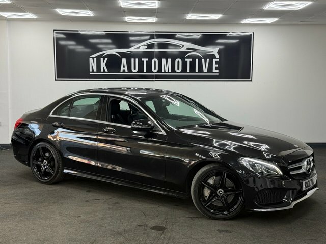 Mercedes-Benz C Class 2017 2.1 C250d Amg Line Saloon G-tronic Black