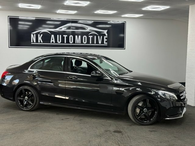 Mercedes-Benz C Class 2017 2.1 C250d Amg Line Saloon G-tronic KO17WFP Black #3