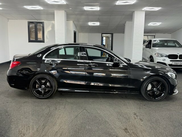 Mercedes-Benz C Class 2017 2.1 C250d Amg Line Saloon G-tronic KO17WFP Black #6