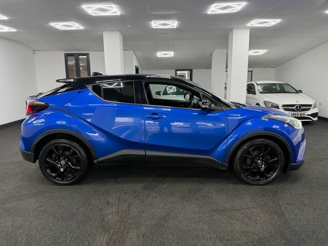 Toyota C-Hr 2017 1.8 Vvt-h Dynamic Suv Hybrid Cvt E Blue #3