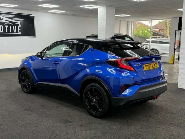 Toyota C-Hr 2017 1.8 Vvt-h Dynamic Suv Hybrid Cvt E Blue #6