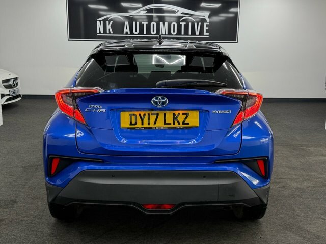 Toyota C-Hr 2017 1.8 Vvt-h Dynamic Suv Hybrid Cvt E Blue #5