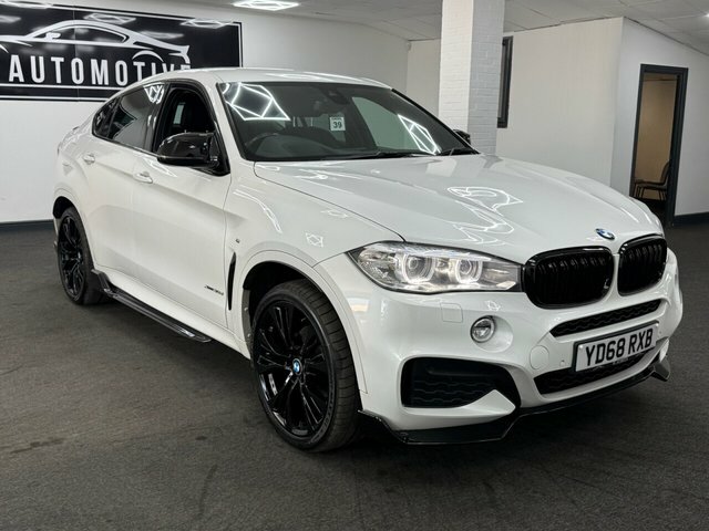 BMW X6 2018 3.0 30D M Sport Edition Suv X YD68RXB White #6