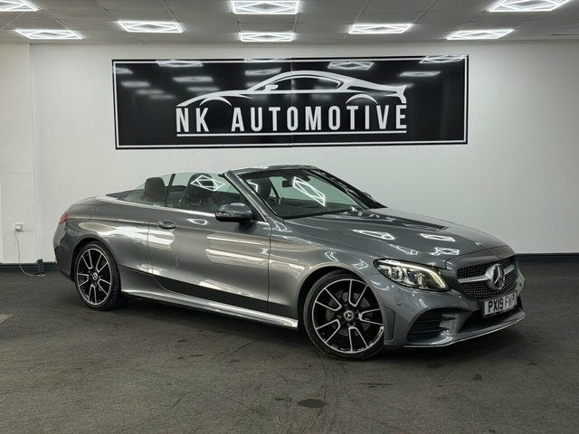 Mercedes-Benz C Class 2019 1.5 C200 Mhev Amg Line Premium Cabriolet PX19FWP Grey