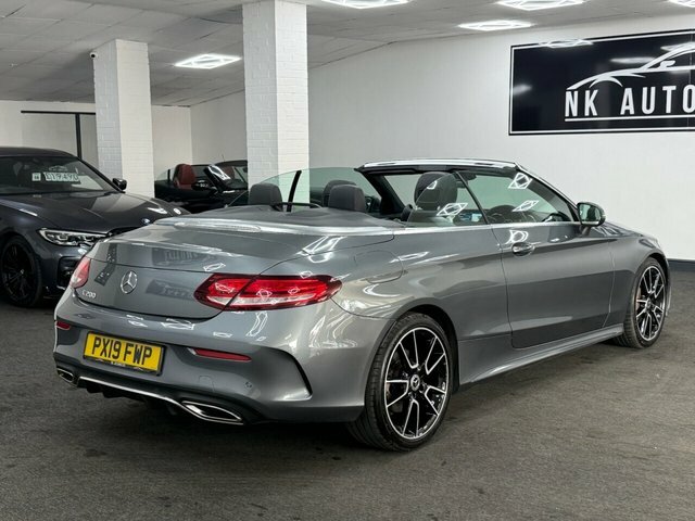 Mercedes-Benz C Class 2019 1.5 C200 Mhev Amg Line Premium Cabriolet PX19FWP Grey #5