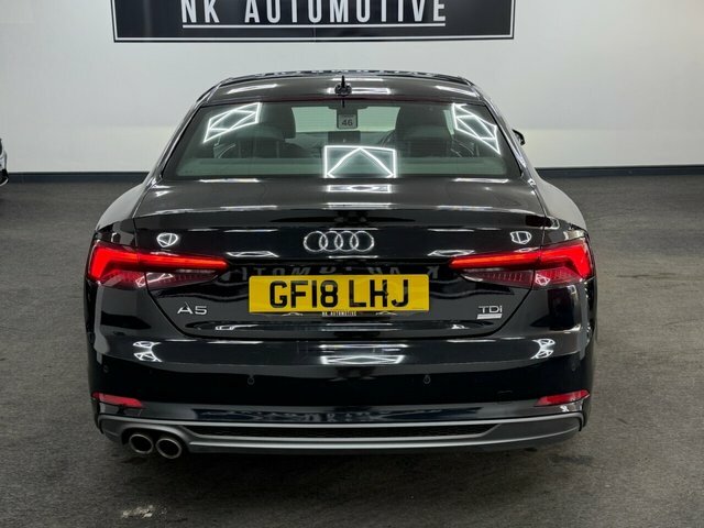 Audi A5 2018 2.0 Tdi Ultra S Line Coupe Black #4
