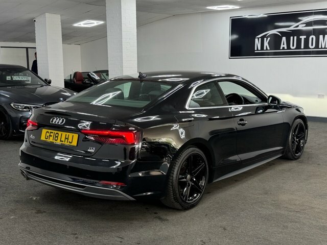 Audi A5 2018 2.0 Tdi Ultra S Line Coupe Black #3
