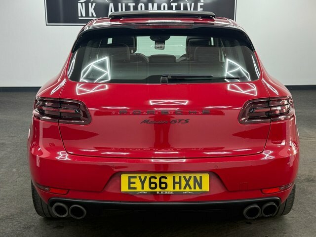 Porsche Macan 2016 3.0T V6 Gts Suv Pdk 4Wd Euro 6 S EY66HXN Red #5