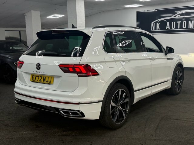 Volkswagen Tiguan 2022 1.5 Tsi R-line Suv Dsg Euro 6 Ss EX72MJJ White #4