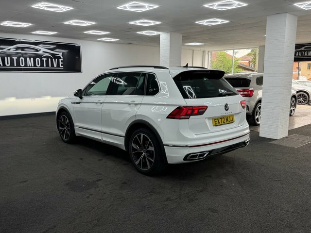 Volkswagen Tiguan 2022 1.5 Tsi R-line Suv Dsg Euro 6 Ss EX72MJJ White #6