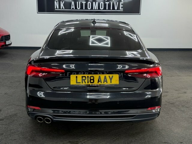 Audi A5 2018 2.0 Tdi Ultra S Line Sportback Man LR18AAY Black #4