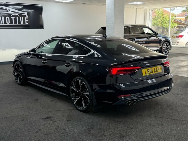 Audi A5 2018 2.0 Tdi Ultra S Line Sportback Man LR18AAY Black #5