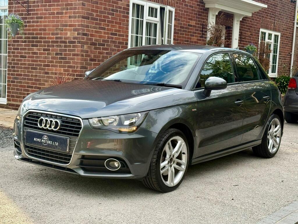Audi A1 1.4 Tfsi S Line Sportback S Tronic Euro 5 Ss KS14JWW Grey #5