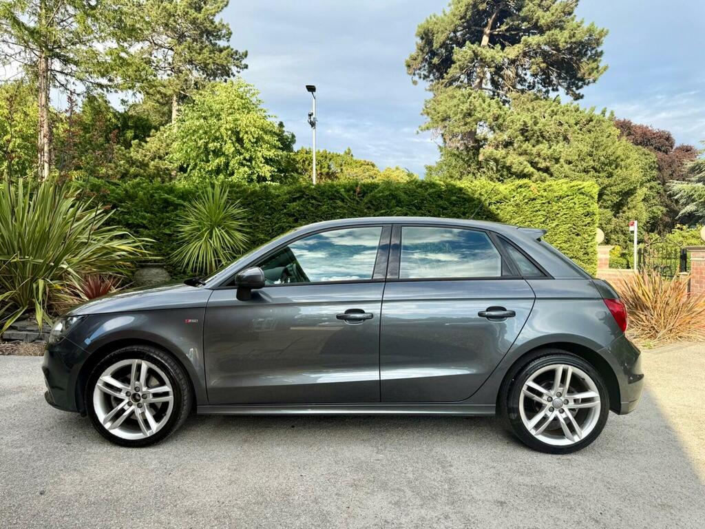 Audi A1 1.4 Tfsi S Line Sportback S Tronic Euro 5 Ss KS14JWW Grey #4