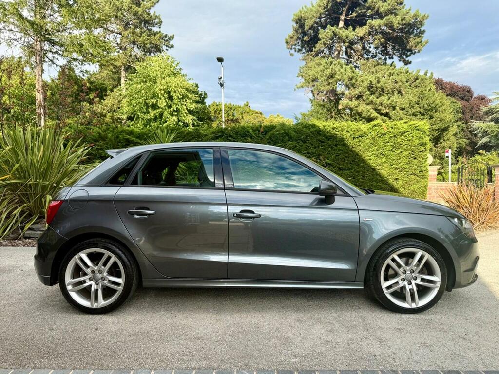 Audi A1 1.4 Tfsi S Line Sportback S Tronic Euro 5 Ss KS14JWW Grey #3