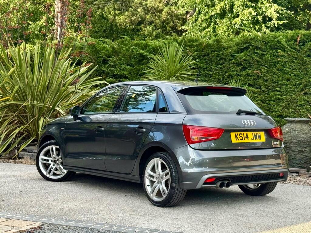 Audi A1 1.4 Tfsi S Line Sportback S Tronic Euro 5 Ss KS14JWW Grey #2
