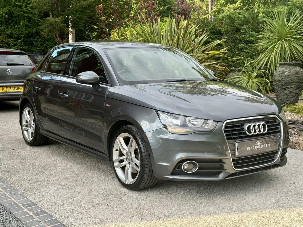 Audi A1 1.4 Tfsi S Line Sportback S Tronic Euro 5 Ss KS14JWW Grey #6