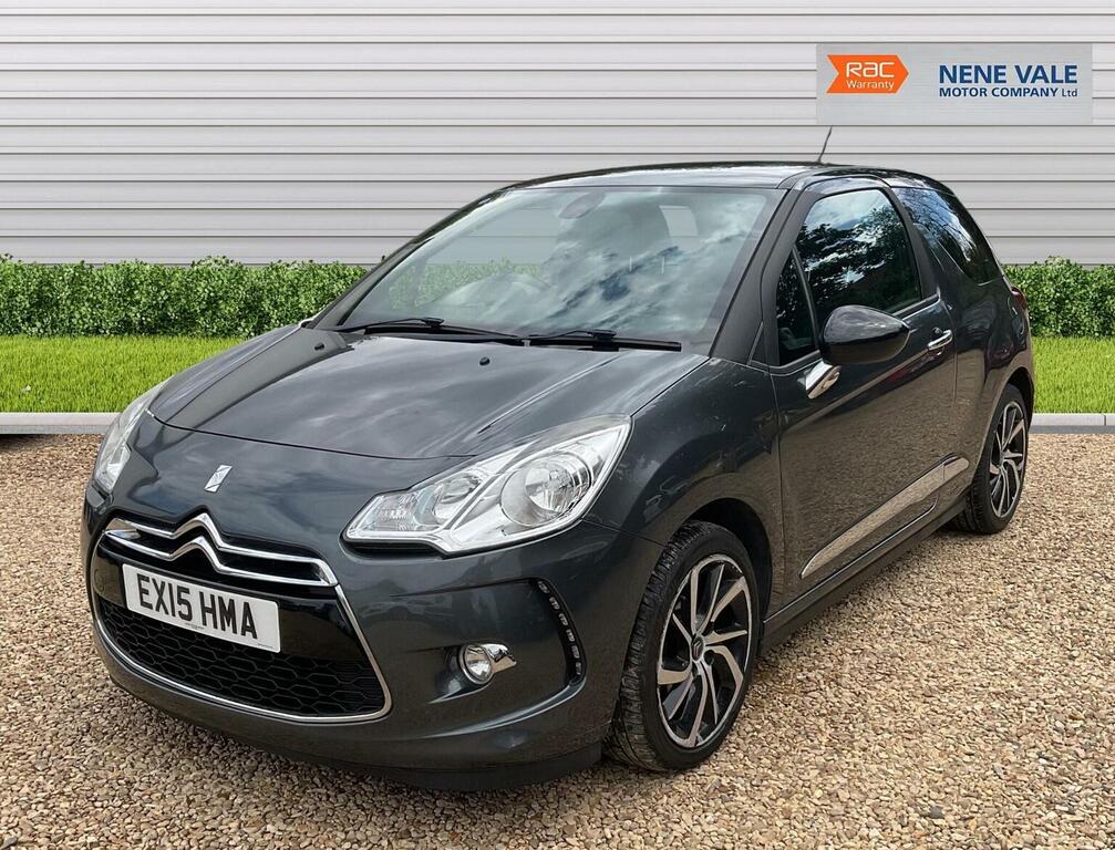 Citroen DS3 Hatchback 1.6 E-hdi Dstyle Plus Euro 5 Ss Grey #3