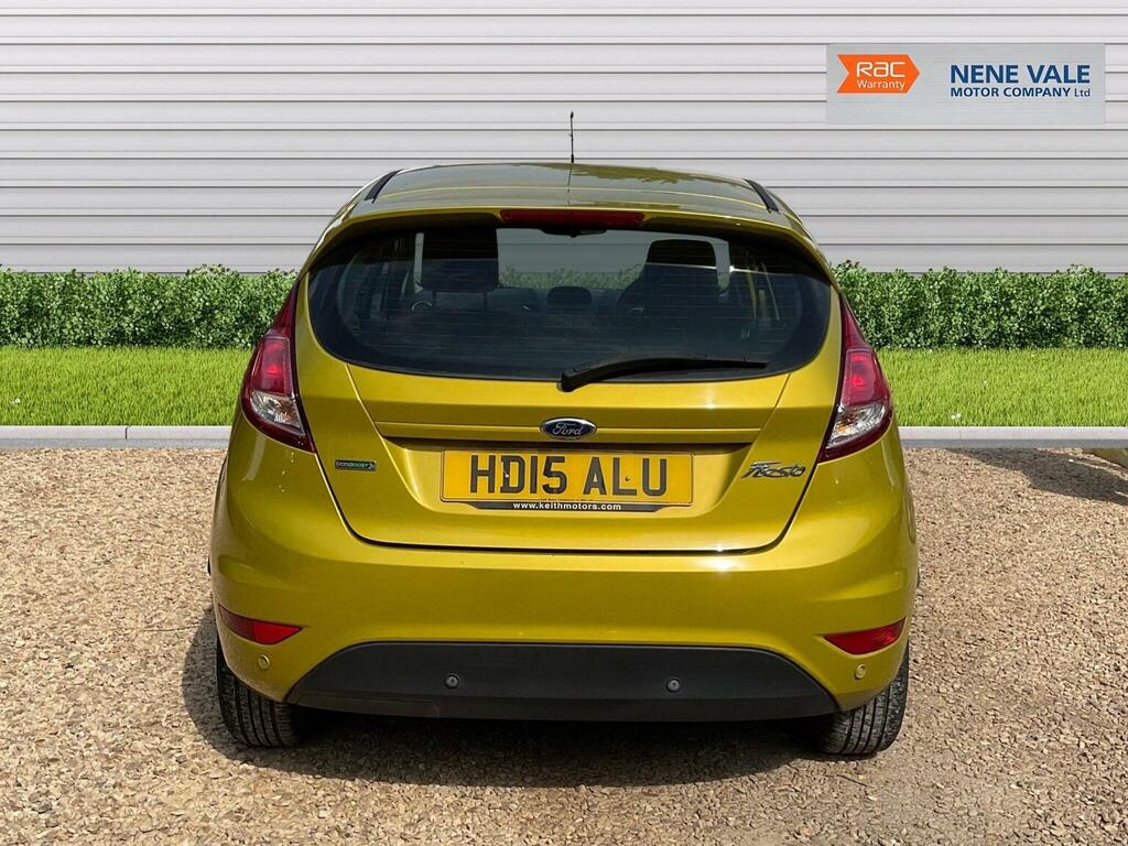 Ford Fiesta Hatchback 1.0T Ecoboost Zetec Euro 6 Ss 20 HD15ALU Yellow #6