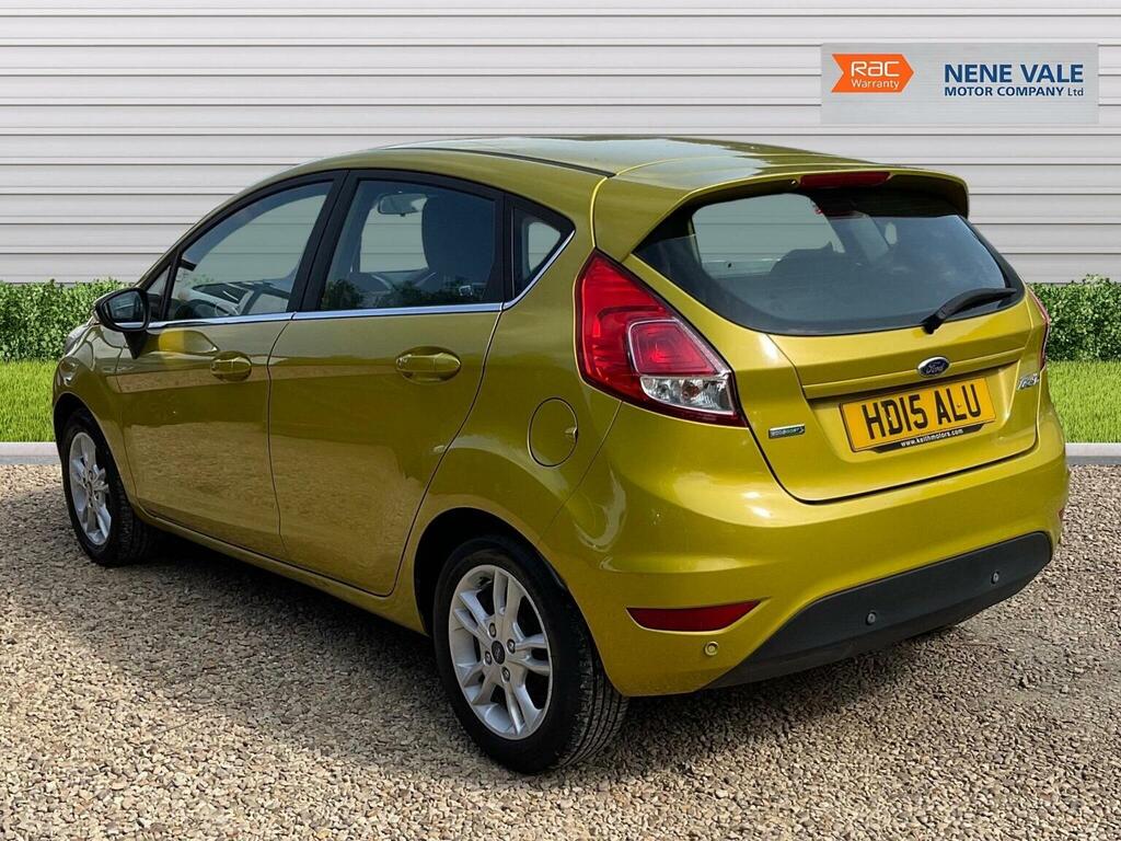 Ford Fiesta 1.0T Ecoboost Zetec Euro 6 Ss Yellow #6